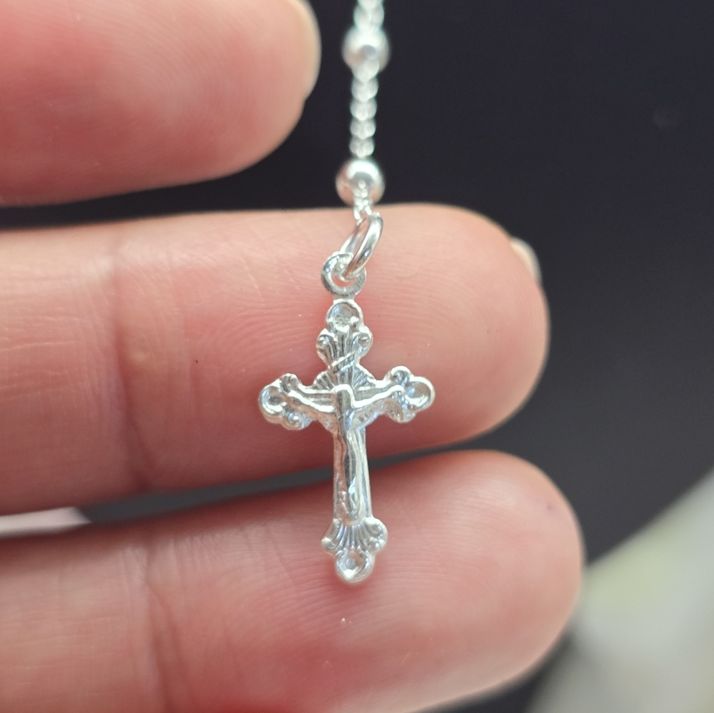 🥰 ROSARY NECKLACE - Picture 5 of 8